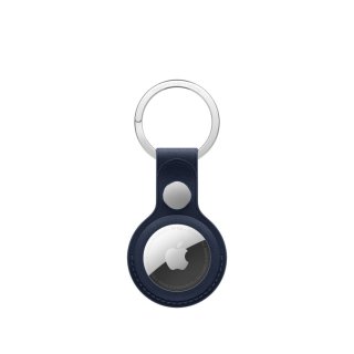 @Apple Airtag Fine Woven KeyRing - Deep Blue