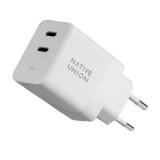 Native Union Dual USB-C Fast GaN Charger PD - 35W - White%