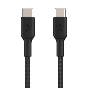 Belkin USB-C to USB-C Braided Cable (100W) - 2m - Black