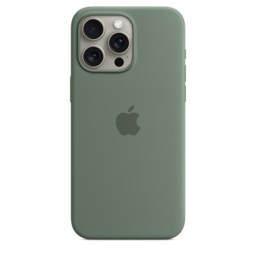 Apple Silicone Case  - iPhone 15 Pro Max - Cypress
