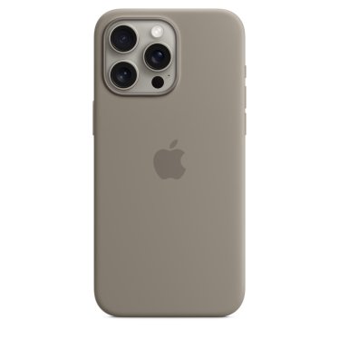 Apple Silicone Case  - iPhone 15 Pro Max - Clay