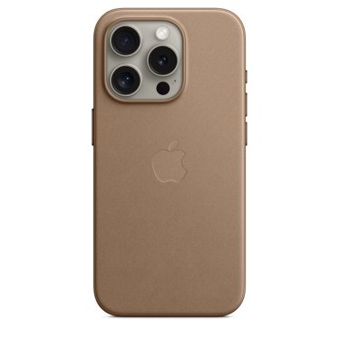 Apple Fine Woven Case - iPhone 15 Pro - Taupe