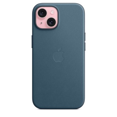 Apple Fine Woven Case - iPhone 15 - Pacific Blue