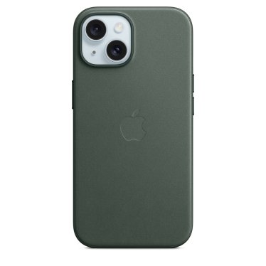 Apple Fine Woven Case - iPhone 15 - Evergreen