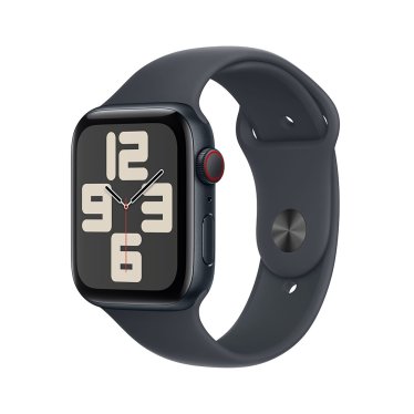 [Open Box] Apple Watch SE Cellular - 44mm - Midnight Aluminium - Midnight Sport Band - S/M (140-190mm)