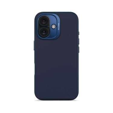 Decoded Anti-Microbial Silicone Backcover - iPhone 16 - Blue Print