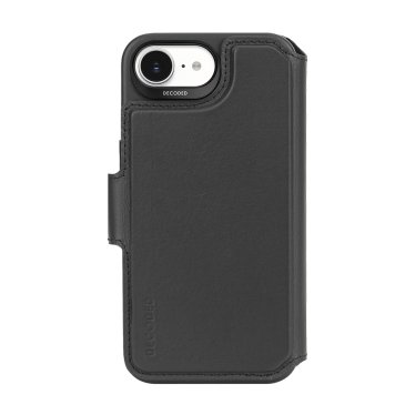 Decoded Leather Detachable Wallet - iPhone 17e/16e - Black