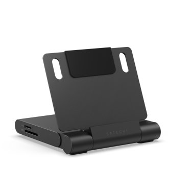 Satechi OntheGo Foldable iPad Stand Hub - Black