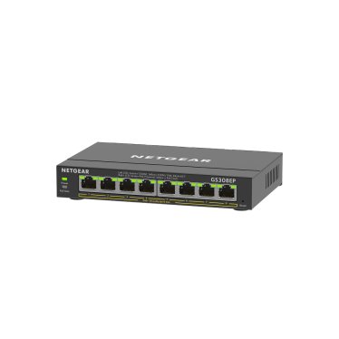 NETGEAR - 8-Port Gigabit Ethernet PoE+ Plus Switch (GS308EP)