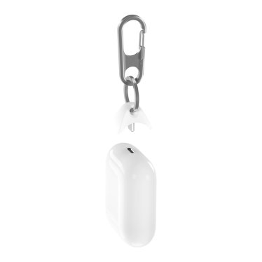 !Jura Anchor + Zinc Alloy Carabiner - Airpods - Silver