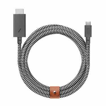 Native Union - Belt Cable Kevlar - USB-C to HDMI 2.0 - Zebra