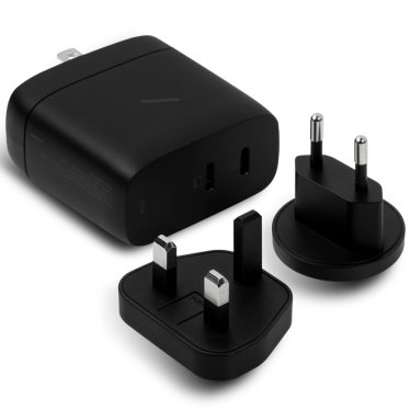 !Native Union Dual USB-C Fast GaN Charger PD - 67W - Black