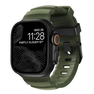 @Nomad Rocky Point Band - 42/44/45/49mm - Forest/Black