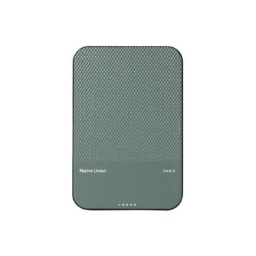 Native Union (Re)Classic Magnetic Powerbank - 5000mAh- Slate Green