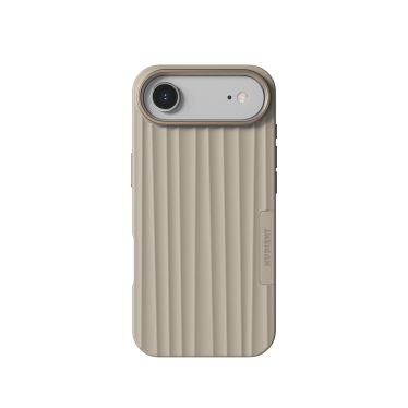 Nudient Bold MagSafe Case - iPhone Air - Linen Beige