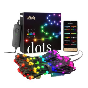 @Twinkly Dots RGB - 400 LED's - Black - 20m