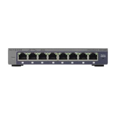 NETGEAR ProSafe Plus Switch GS108Ev3 - 8-port Gigabit Ethernet