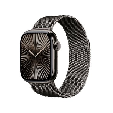 Apple Watch S10 Cellular - 42mm - Slate Titanium - Slate Milanese Loop -  (130-180mm)