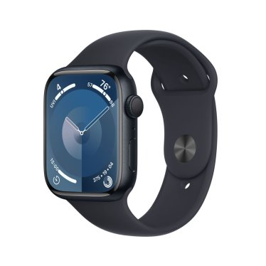 Apple Watch S9  - 45mm Aluminium - Midnight - Midnight - Sport Band - M/L (160-210mm)