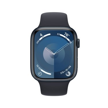 [Open Box] Apple Watch S9  - 45mm Aluminium - Midnight - Midnight - Sport Band - M/L (160-210mm)