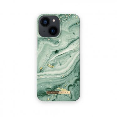 iDeal of Sweden Back Case - iPhone 13 Mini - Mint Swirl Marble