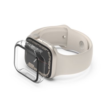 Belkin TemperedCurve Anti-Microbial - Apple Watch Series 4-9 / SE (2020 - 2023) - 40/41mm - Clear 	
